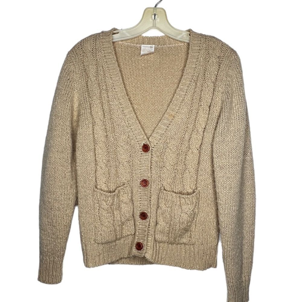 Vintage Montgomery Ward Acrylic Cardigan Sweater